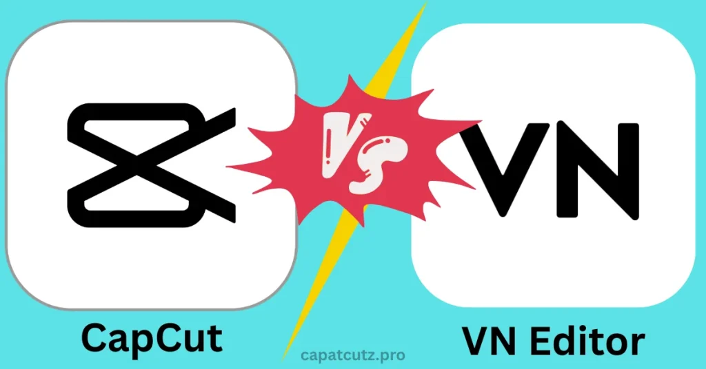 Capcut Vs VN Video Editor Banner - featured Image